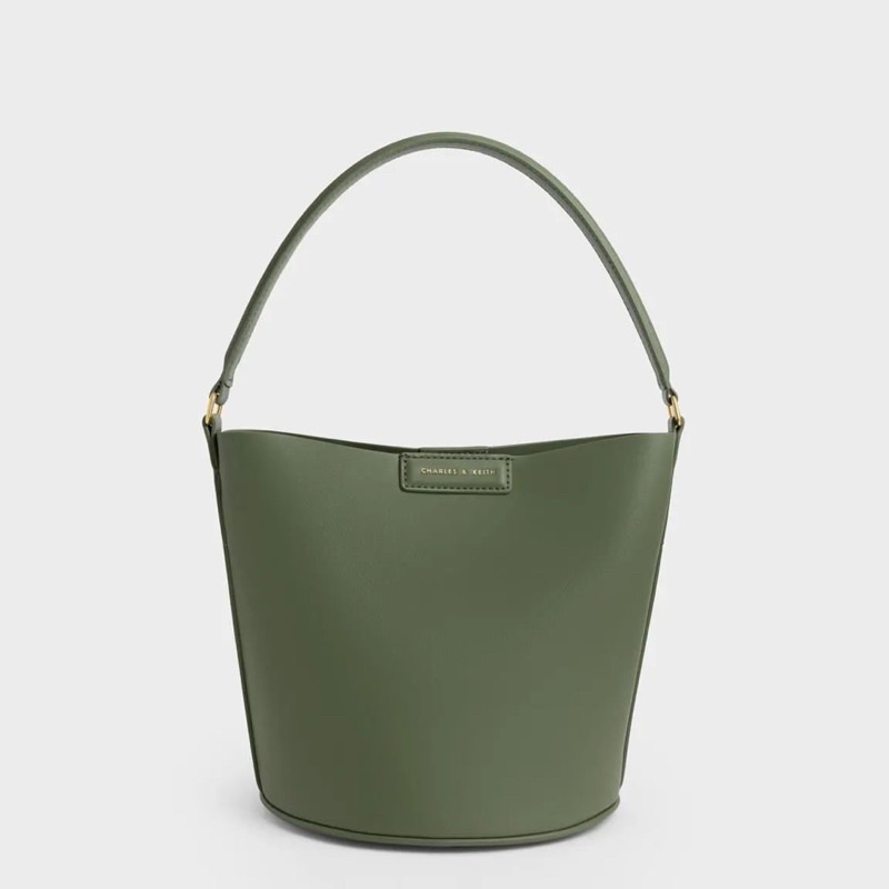 C Flora Cylindrical Bucket Bag