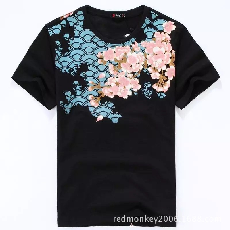 SK07 KAOS SUKAJAN IMPORT PRIA WANITA JEPANG KOREA KOI HARAJUKU ORIGINAL M-3XL JY26