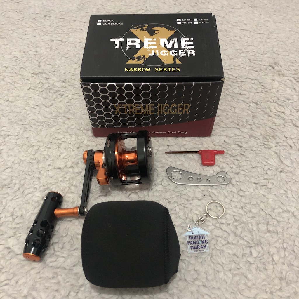 Reel Pancing Kamikaze Extreme Jigger Rx 6 Lx 6