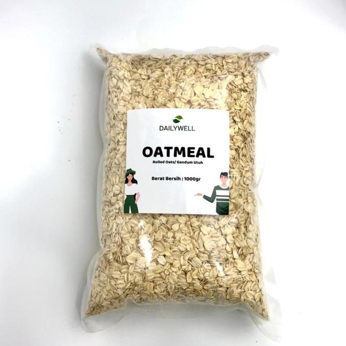 

Diskon Dailywell Oatmeal 1kg [Menu sarapan sehat, kaya serat dan karbohidrat] Diskon