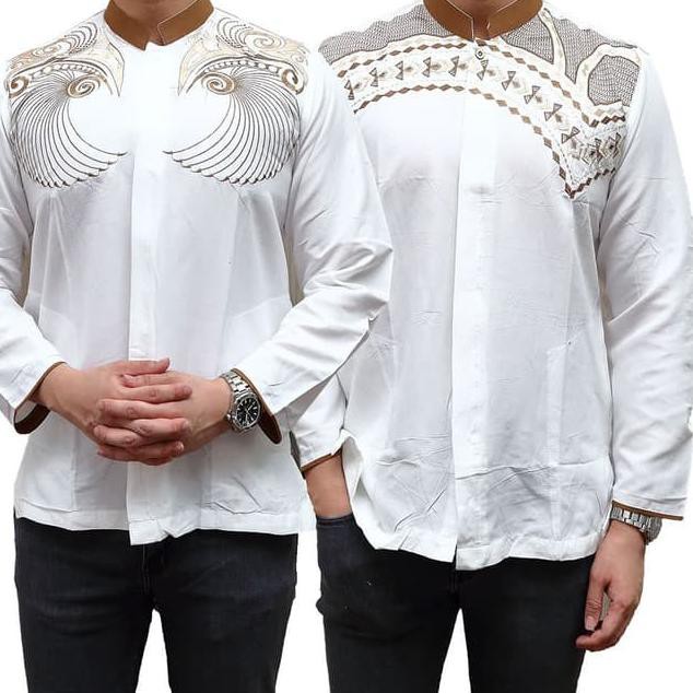 ✳ Baju Koko Pria Rabbani Pakistan Murah Islami Kekinian Almia Remaja Ramadhan T4R3 ✱