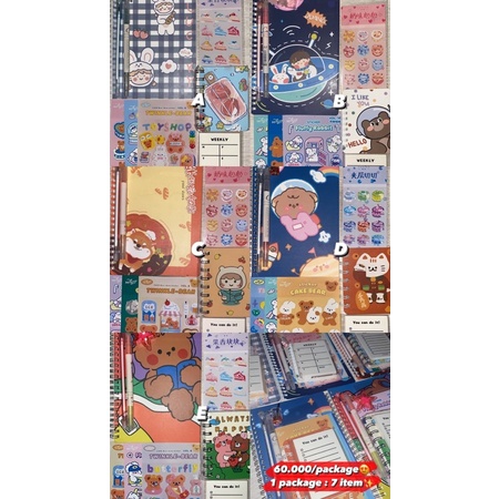 

Stationery set (nerd-y set) - gift