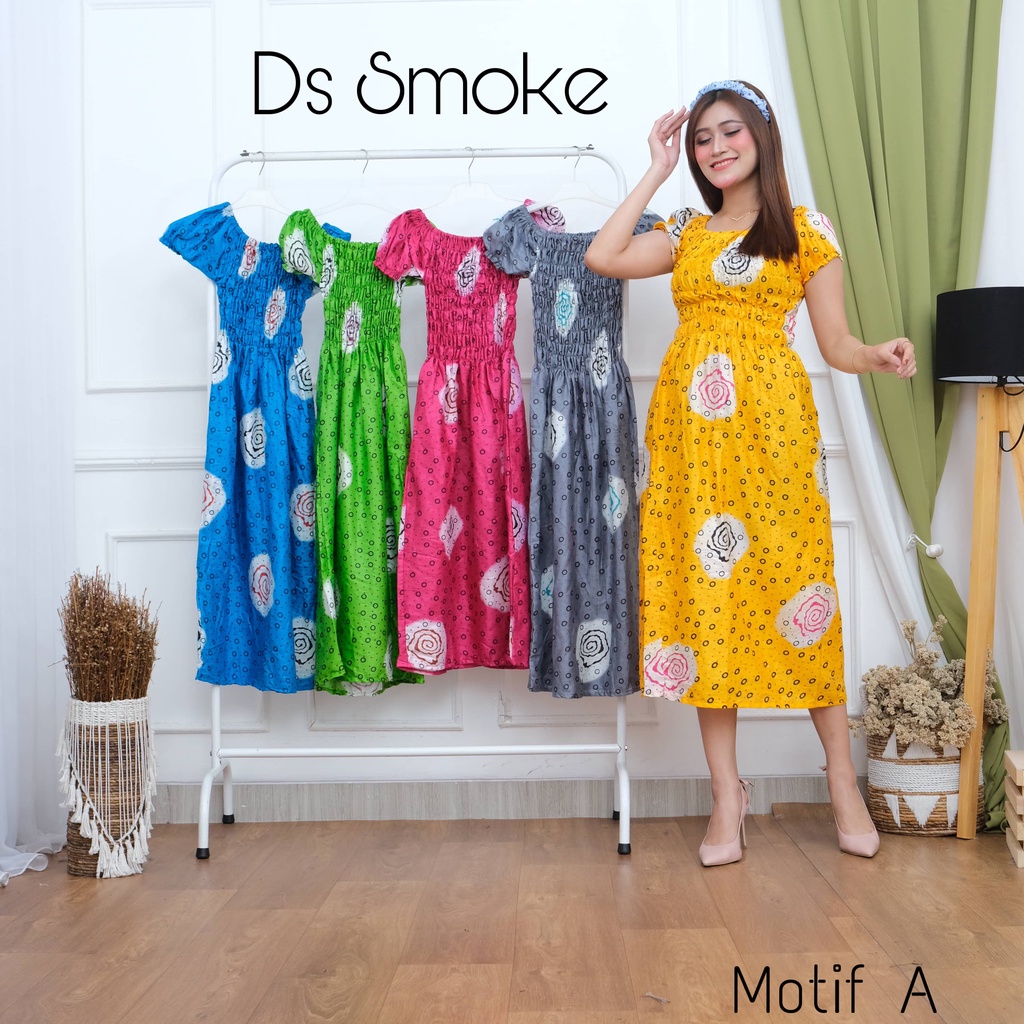 Daster Smok Bali I Daster Kerut Dada Bali I Daster Murah I Daster Kekinian Anak Muda Hits Viral