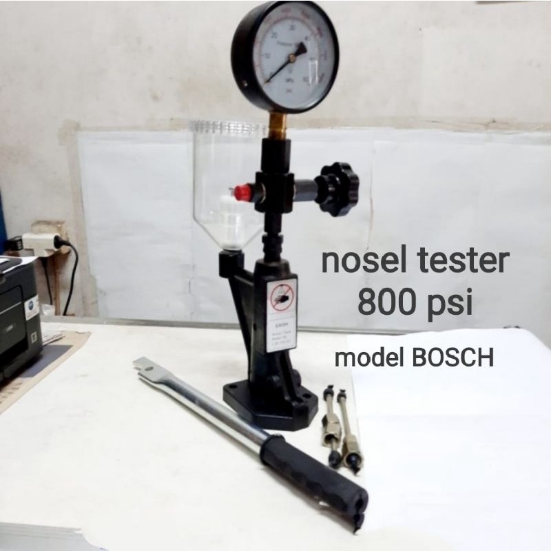 nosel tester 800 psi - nosel tester injektor model BOSCH 60 MPA - nozzle tester