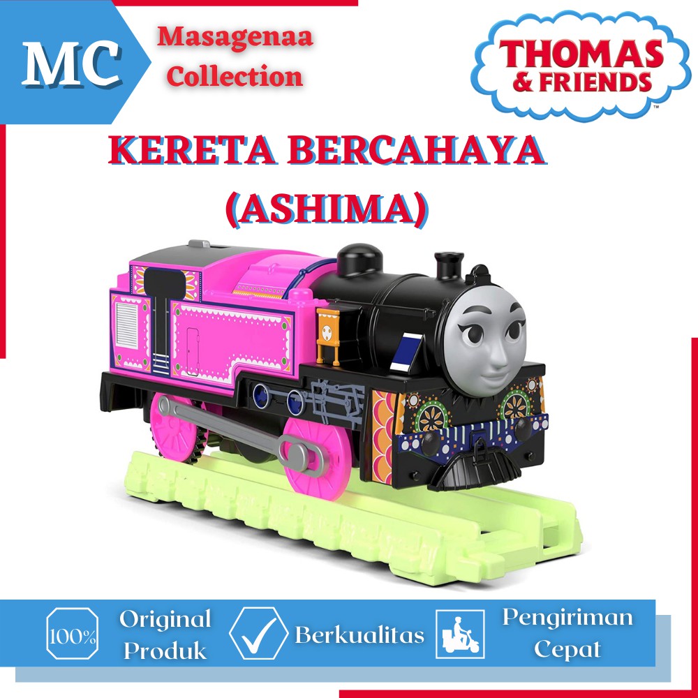 Kereta Kreta Api Mainan Anak Thomas And Friends Friend Ashima Track Trackmaster Diecast Glow Nyala