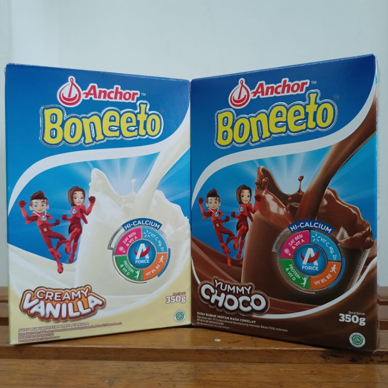 Anchor Boneeto / 350gram / Cokelat / Vanila