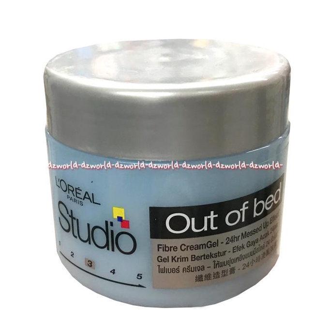 Terbatas Loreal Studio Out Of Bed Minyak Rambut Pria Pomade Cowok Cream 150Ml Gilaa