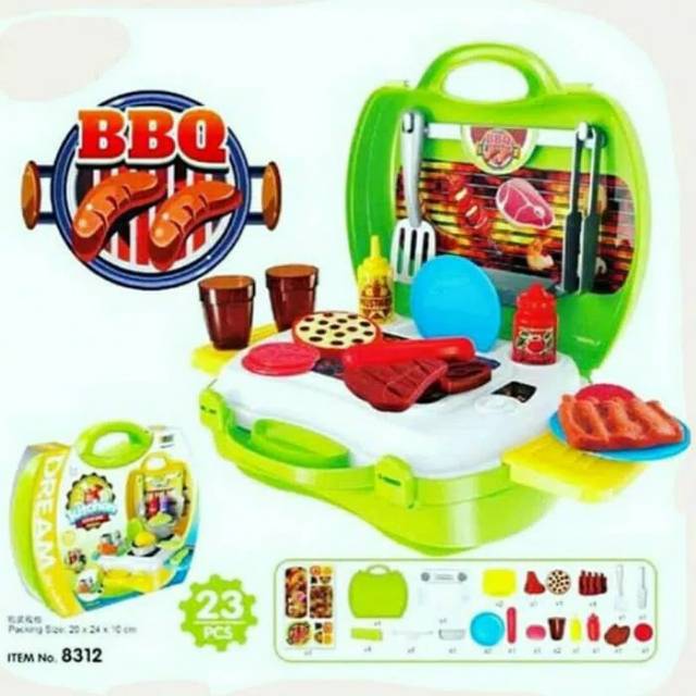 Mainan Dream BBQ Kit Koper