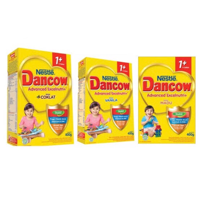 

Dancow 1+ 400 gr Madu/Vanila/Coklat