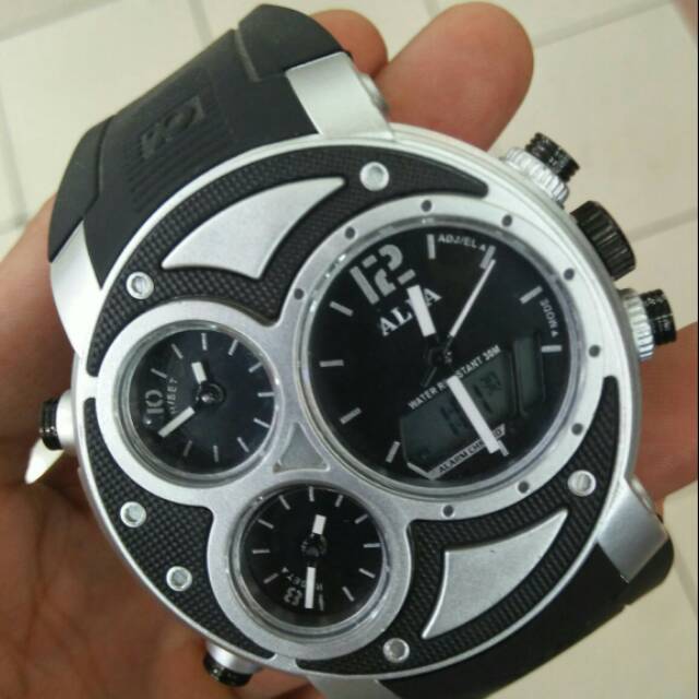 Jam Tangan Sport AlFA rubber DA2-880047 Original