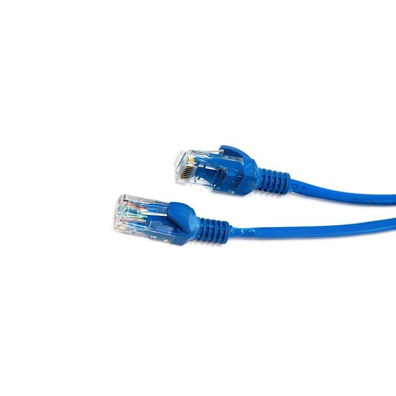 PROMO KABEL LAN 5 METER MURAH INCLUDE TERPASANG RJ-45 KABEL LAN 5M FULL BIRU KABEL CONNECTOR INTERNET - TEKNO KITA - TEKNO KITA