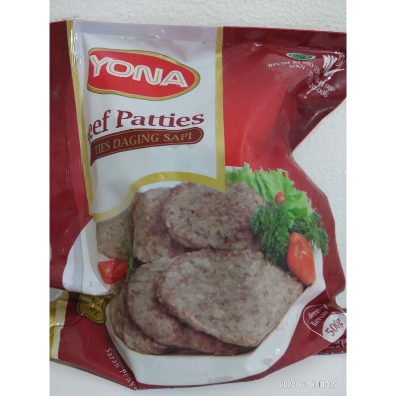 

YONA BEEF PATTIES