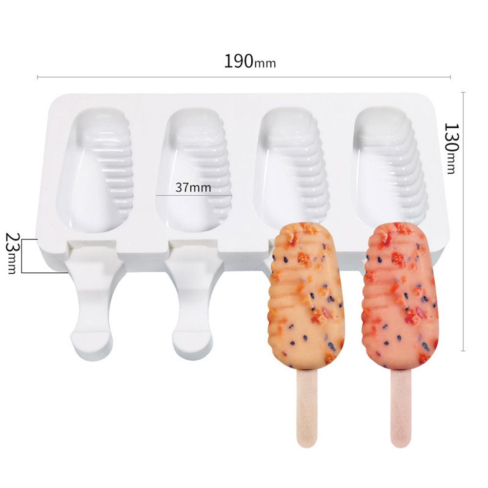 Wonder Cetakan Es Krim Summer Dessert Freezer Cetakan Es Lilin Icebox DIY