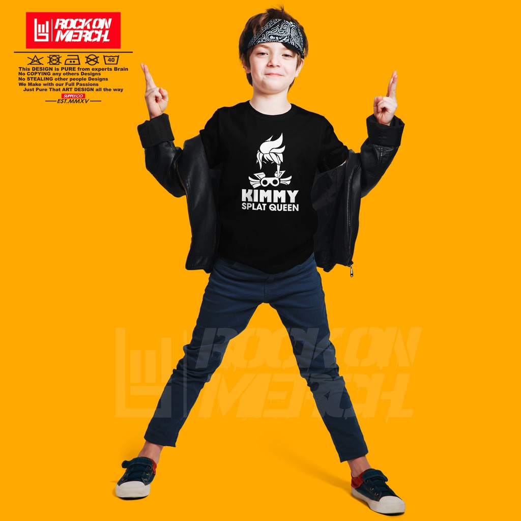 Kaos Anak MOBILE LEGEND KIMMY SPLAT QUEEN LEGENDS Baju Distro kids-Rock On