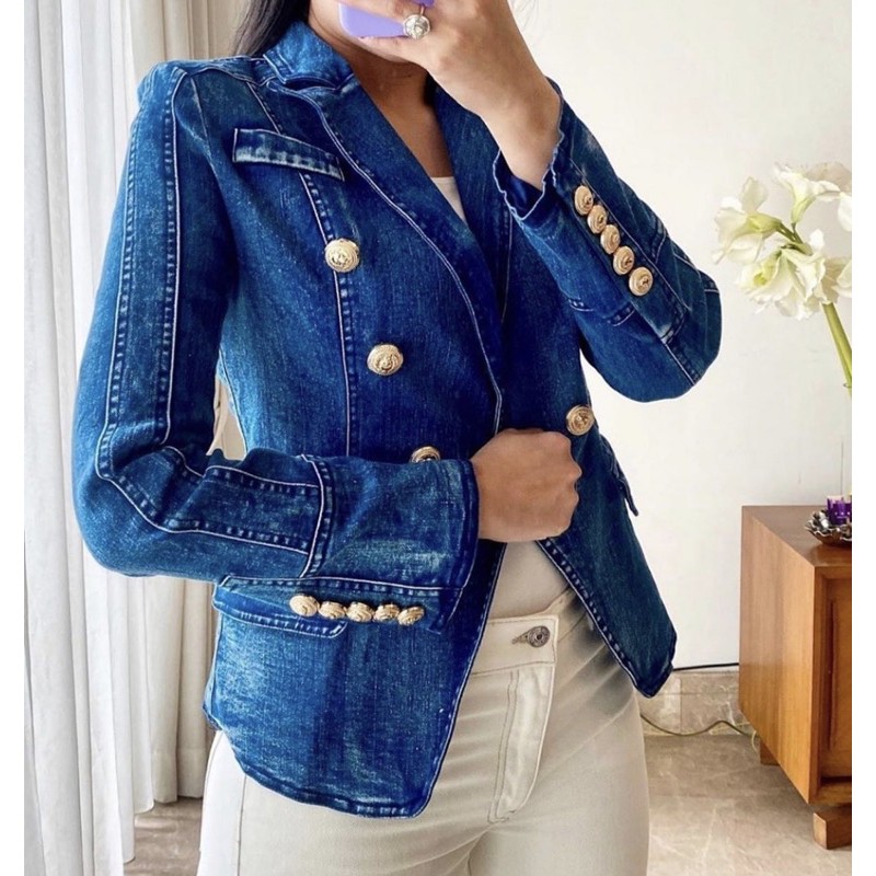 Balmain Denim Blazer