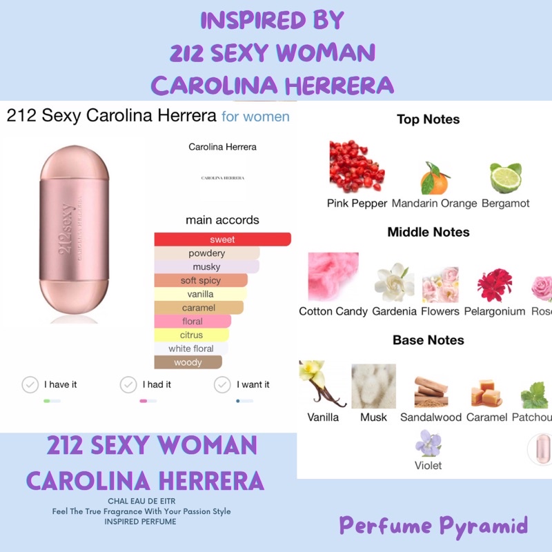 212 SEXY WOMEN / GIRL CAROLINA HERRERA by Luzi