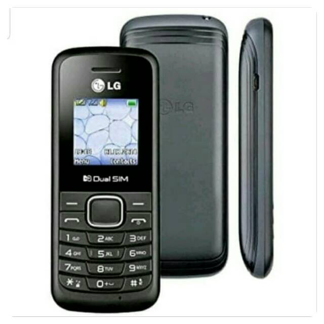 OBRAL HP LG B220 Dual sim CANDYBAR NON GARANSI STOK LAMA BARANG NEW CALL,SMS