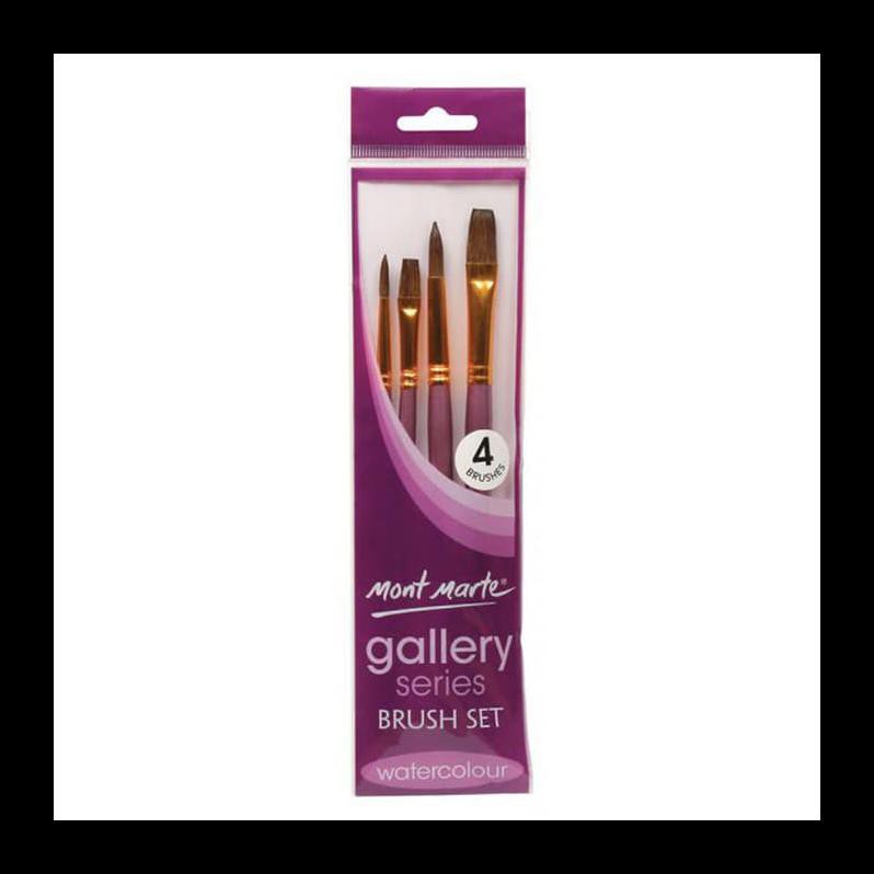 

READY STOK MONT MARTE GALLERY SERIES BRUSH WATERCOLOUR SET 4 PERALATAN MELUKIS MURAH TERUPDATE