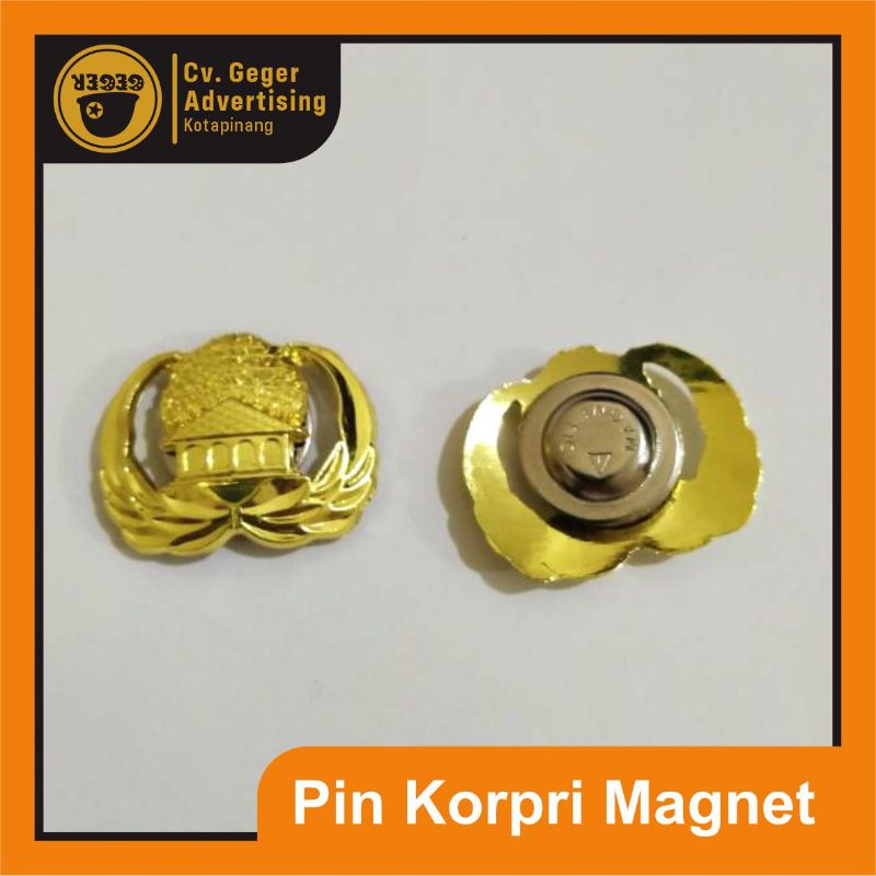 PIN/LENCANA KORPRI MAGNET