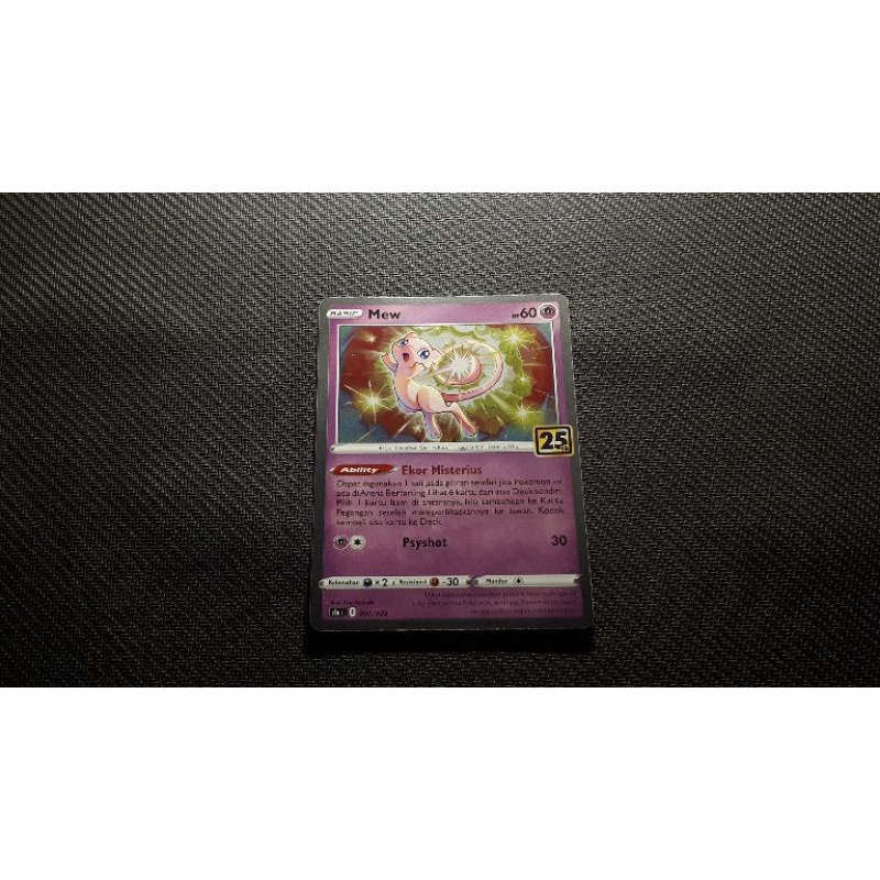 Pokemon TCG Indonesia - Mew [25th Anniversary]