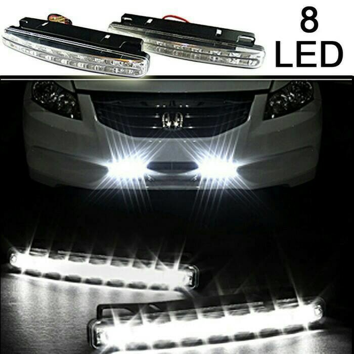 Lampu LED DRL 8 Titik Mobil Mitsubishi Xpander