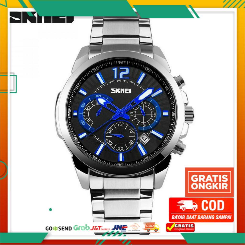 SKMEI Jam Tangan Analog Pria - 9108CS