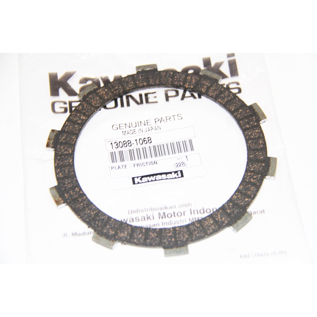 kampas kopling w175 w 175 original kawasaki 13088-1068 1pcs