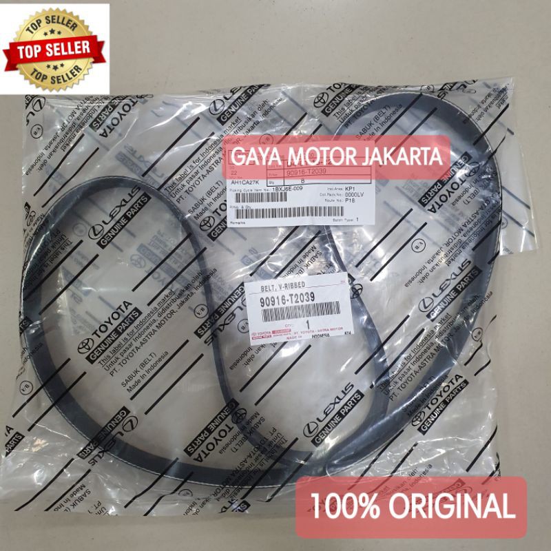 Jual Tali Kipas Fan Belt 6Pk1150 Toyota New Yaris-Etios-Vios 90916-T2039 Indonesia|Shopee Indonesia