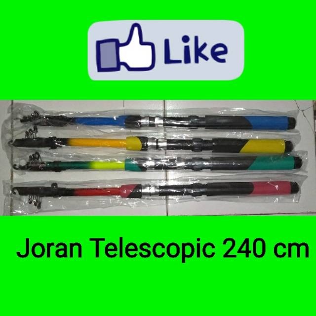 Joran Pancing telescopic 240 cm kategori Alat pancing