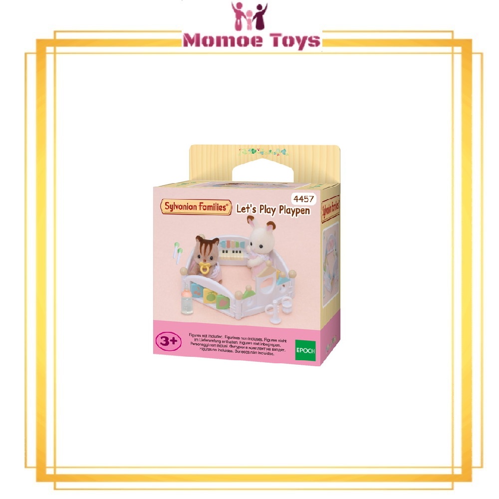 Sylvanian Families Let's Play Playpen 4457 Overseas Edition Original Epoch
