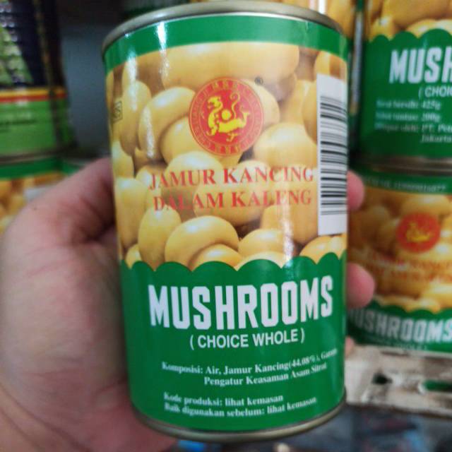 

Jamur kancing kalengan