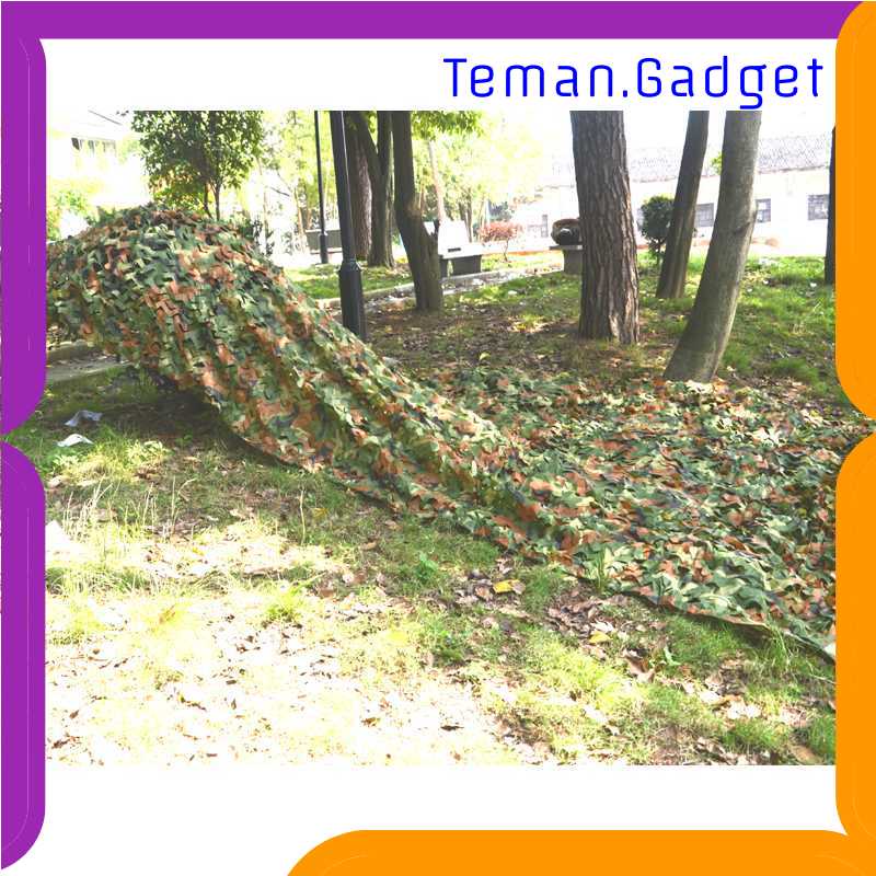 TG-IDA Tenda Jaring Kamuflase Camping Militer Camouflage Net 2x3 m - SGODDE