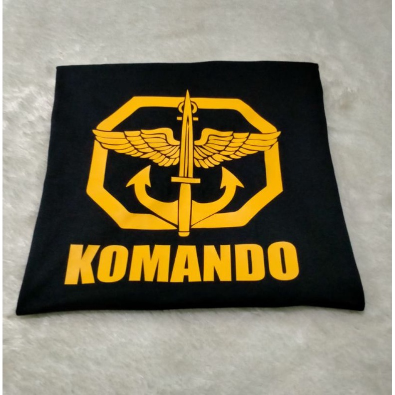KAOS KOMANDO BAJU T-SHIRT LOGO KOMANDO