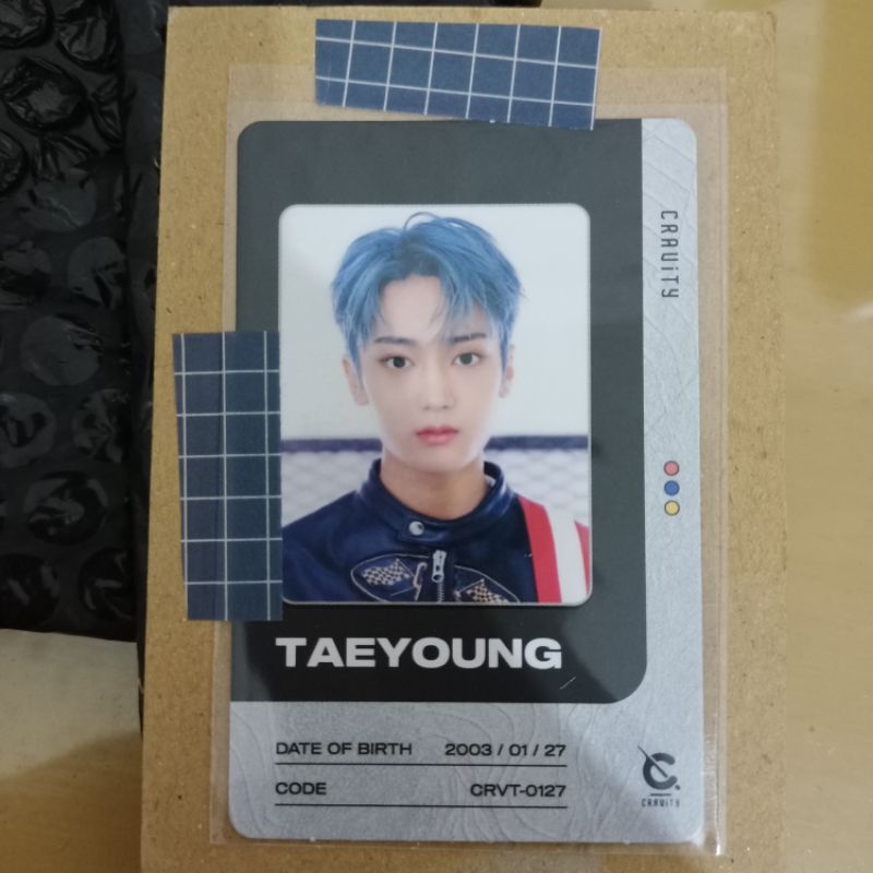 id card taeyoung cravity (booked by Lala)