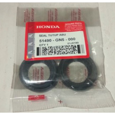 Seal Abu Tutup Shock Honda Supra Kharisma Smash Beat Vario GN5