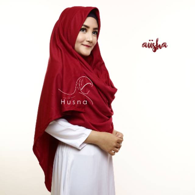 Hijab Instan Syari Aiisha Kaos PE