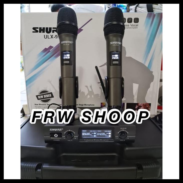 Mic Wireless Shure Ulx 9/Ulx9/Ulx-9 Pro Microphone Wireless Mic Kode 1480
