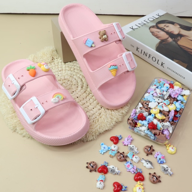 ( BALENCIA ) SLOP WANITA / SANDAL WANITA KEKINIAN / SANDAL VIRAL WANITA / SANDAL BIRKEN TERLARIS