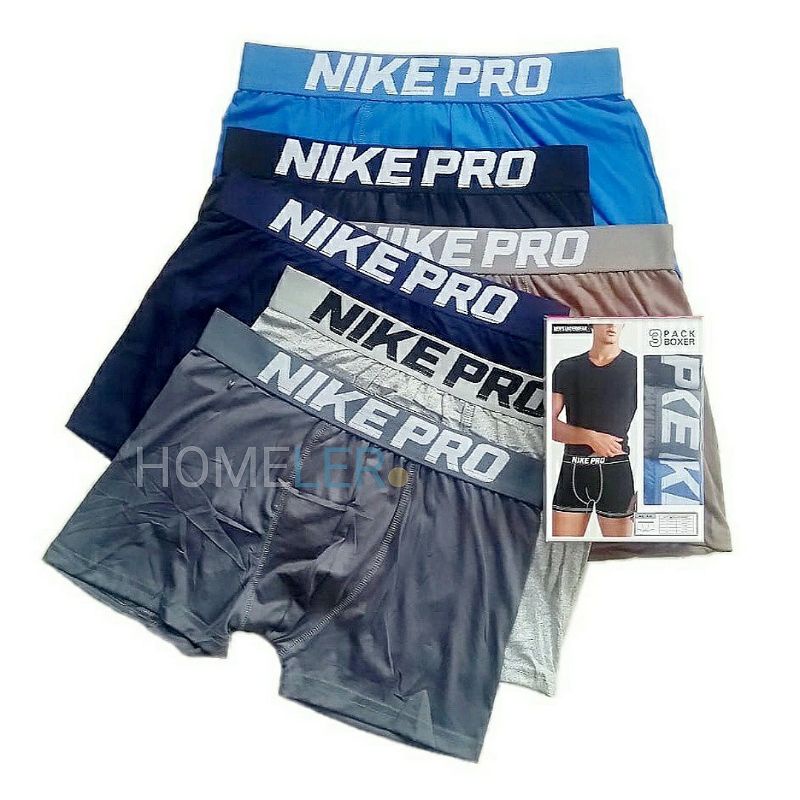 Celana Dalam Pria (1 Box Isi 3 Pcs) / Celana Dalam Boxer Pria Dewasa