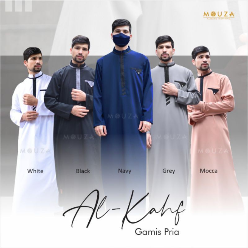 GAMIS PRIA ALKAHF BY MOUZA