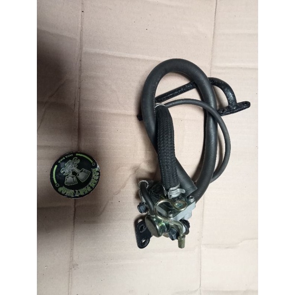 emisi gas buang pipa emisi Suzuki Thunder 125 new