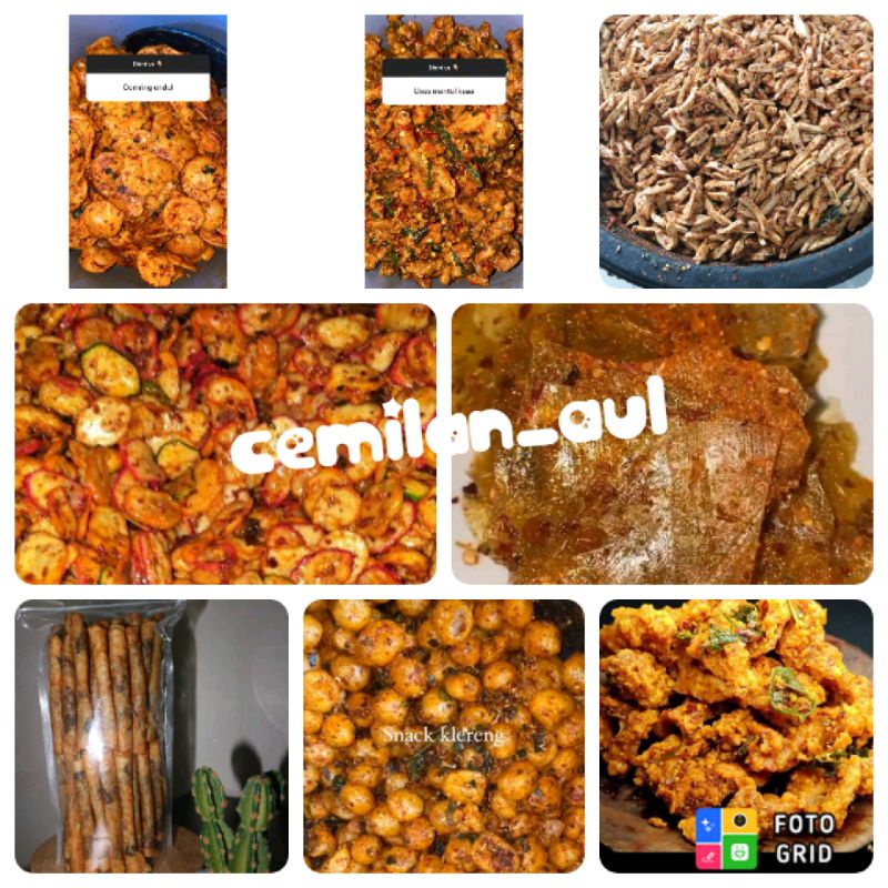 

cemilan pedas cikruh daun jeruk berat 250 gr