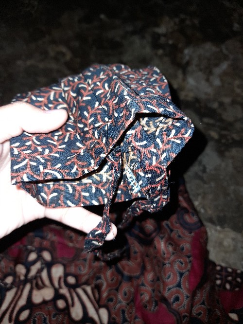 M-l-xl-xxl Batik Tunik Wanita Asj Sa Hrb026 Kenongo Pekalongan Sogan Tulis