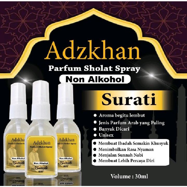 PARFUM SHOLAT - MINYAK WANGI NON ALKOHOL 100%