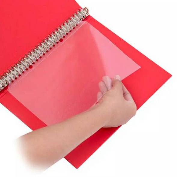 

{A-USU> {♡> Bantex PP Pocket Sheet Protector Size A5 20 Lubang 10 Lembar {★★★★★>