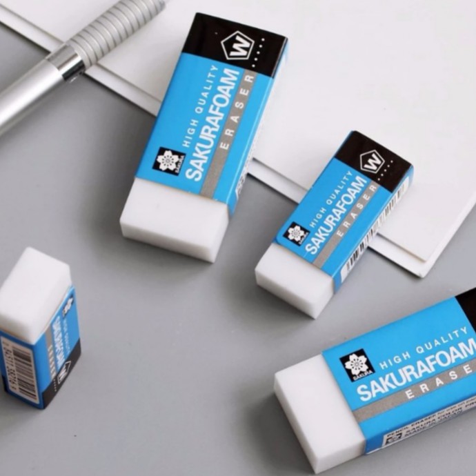 Sakura Foam Eraser