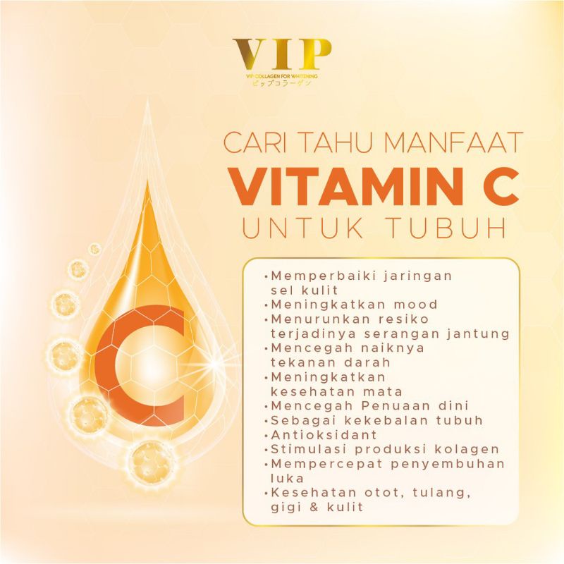 COLLAGEN DRINK SUPLEMEN KECANTIKAN KOLAGEN MINUMAN PERAWATAN PEMUTIH WAJAH VIP COLAGEN DRINK BPOM