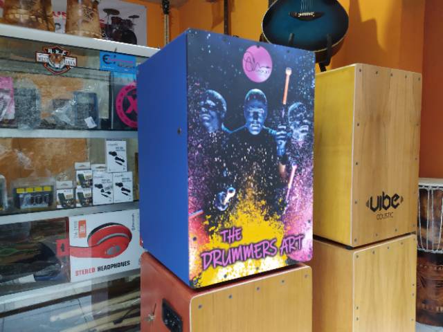 Cajon Kahon kajon VibeCoustic Standar, electric EQ &amp; Custom Model (Pre order)