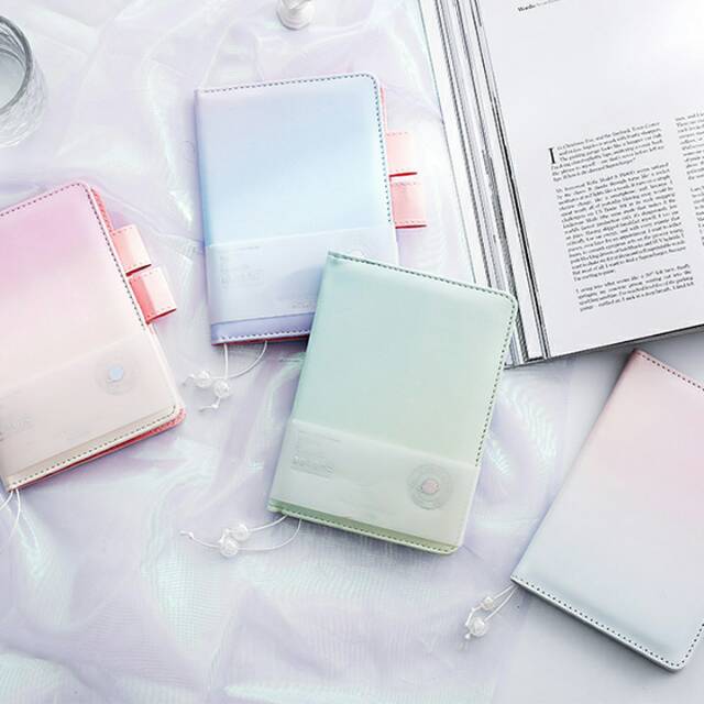 

Color Gradient Leather Notebook Cover A6