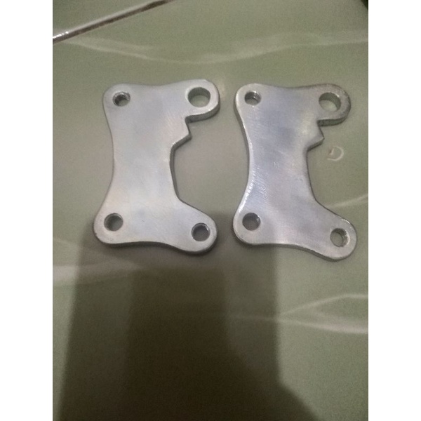 braket belakang caliper nissin samurai &RCBS1 ninjaR & NinjaRR